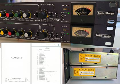 Audio & Design-Matched pair Compex 2, ELMUS stereo